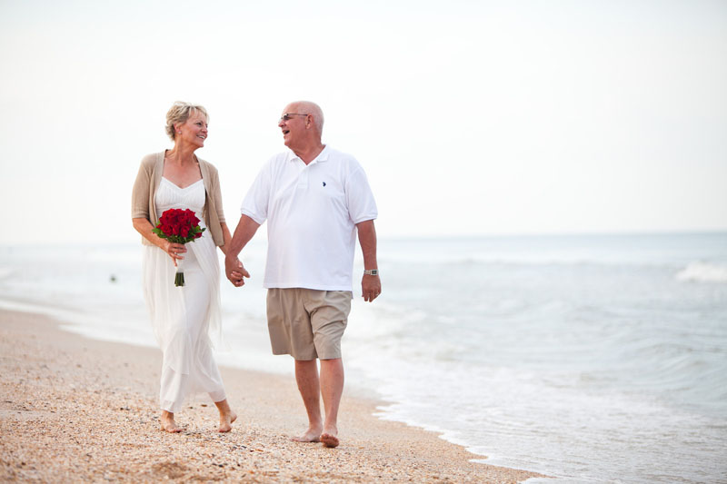 Strolling on the Beach - Florida Vow Renewal