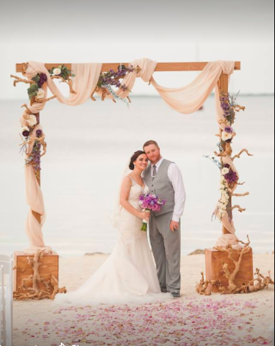 Wedding Bells and SeaShells Key Largo beach wedding Key Largo beach wedding at Key Largo Lighthouse