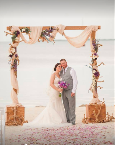 Key Largo beach wedding at Key Largo Lighthouse