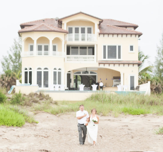 Private Beach House Wedding & Reception in South Florida