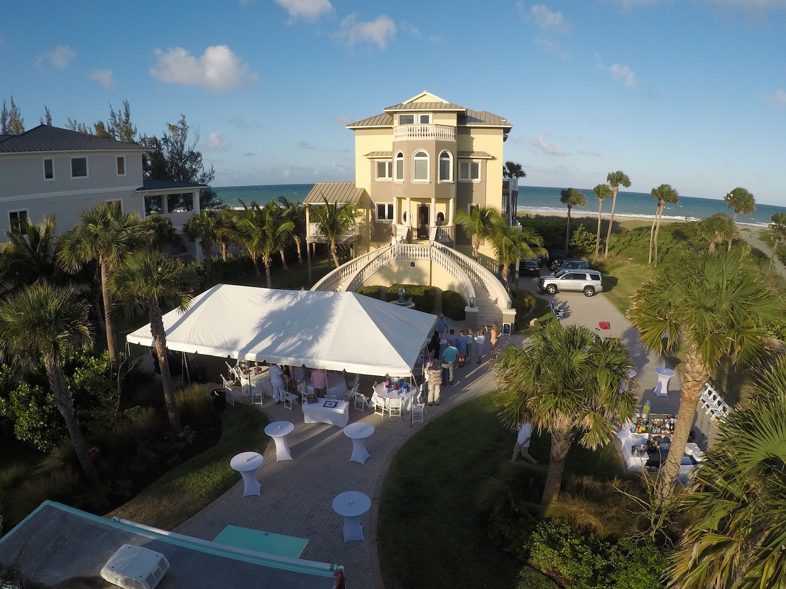 Florida Beach House Wedding and Reception