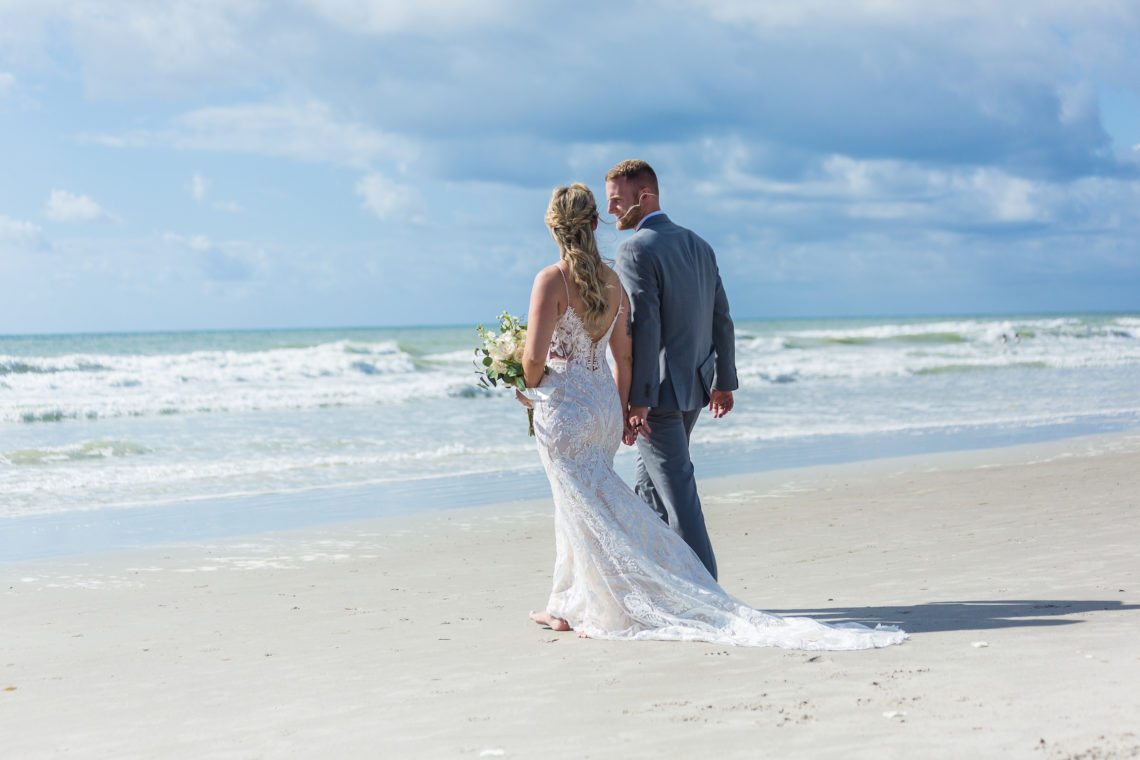 Beautiful Florida Micro Beach Wedding by Wedding Bells and SeaShells