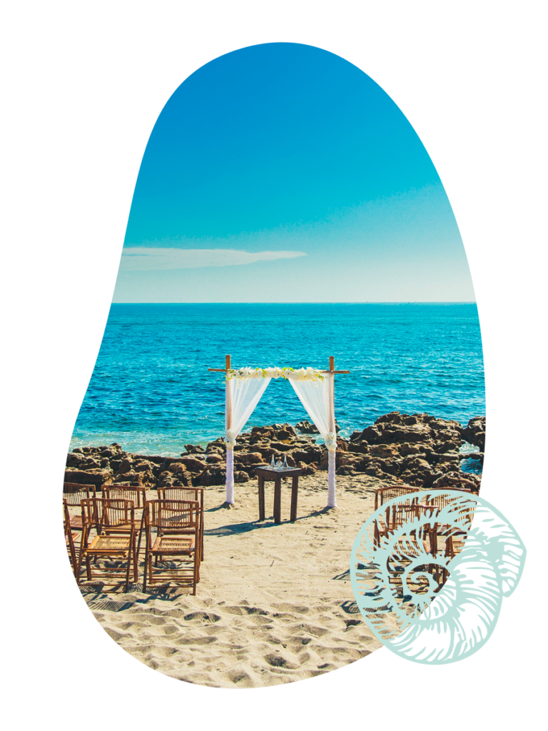 Wedding Ceremony on South Florida Beach