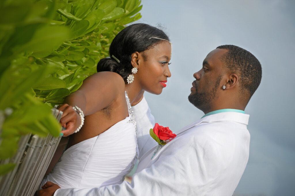 Beautiful Wedding Bells and Seashells Couple