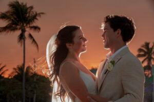 Romantic Sunset Cove Wedding Venue on Key Biscayne Florida