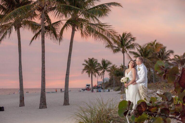 Sunset Wedding South Florida