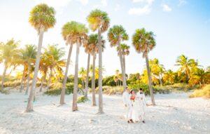 Key Biscanye Wedding on the Beach
