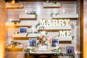 Key Biscayne Wedding Reception Cake Table
