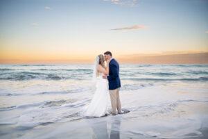 Florida Beach Wedding at Sunset