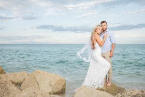 Miami Pre cruise beach wedding ceremony