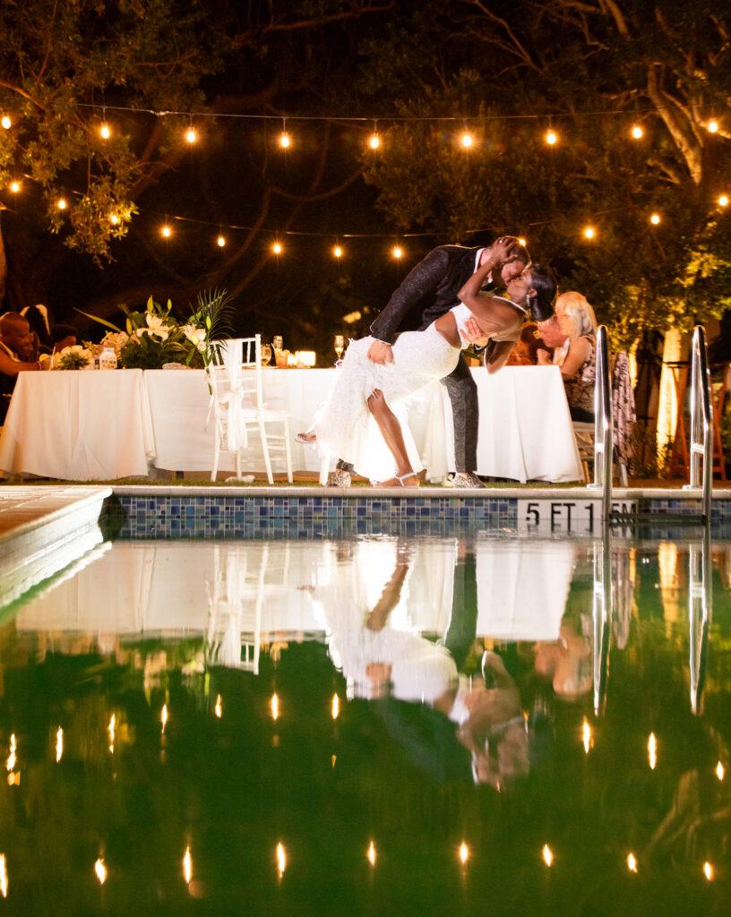 Fairy Lighting at Playa Largo Wedding Reception