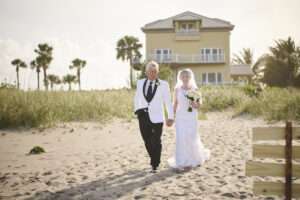 Beach House Wedding Reception in Florida