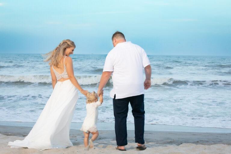 Cocoa Beach Intimeat Family Wedding