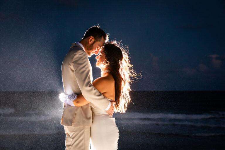 Boca Raton Sunset Beach Wedding Photography