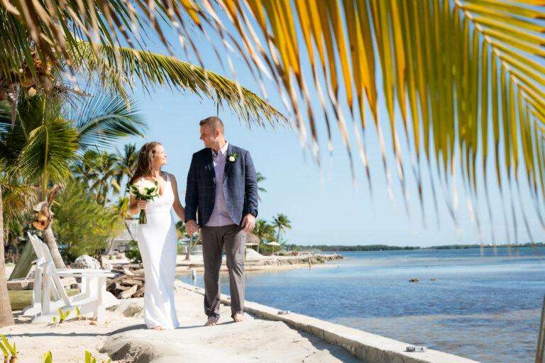Marathon Florida Keys Beach House Romantic Wedding Photos