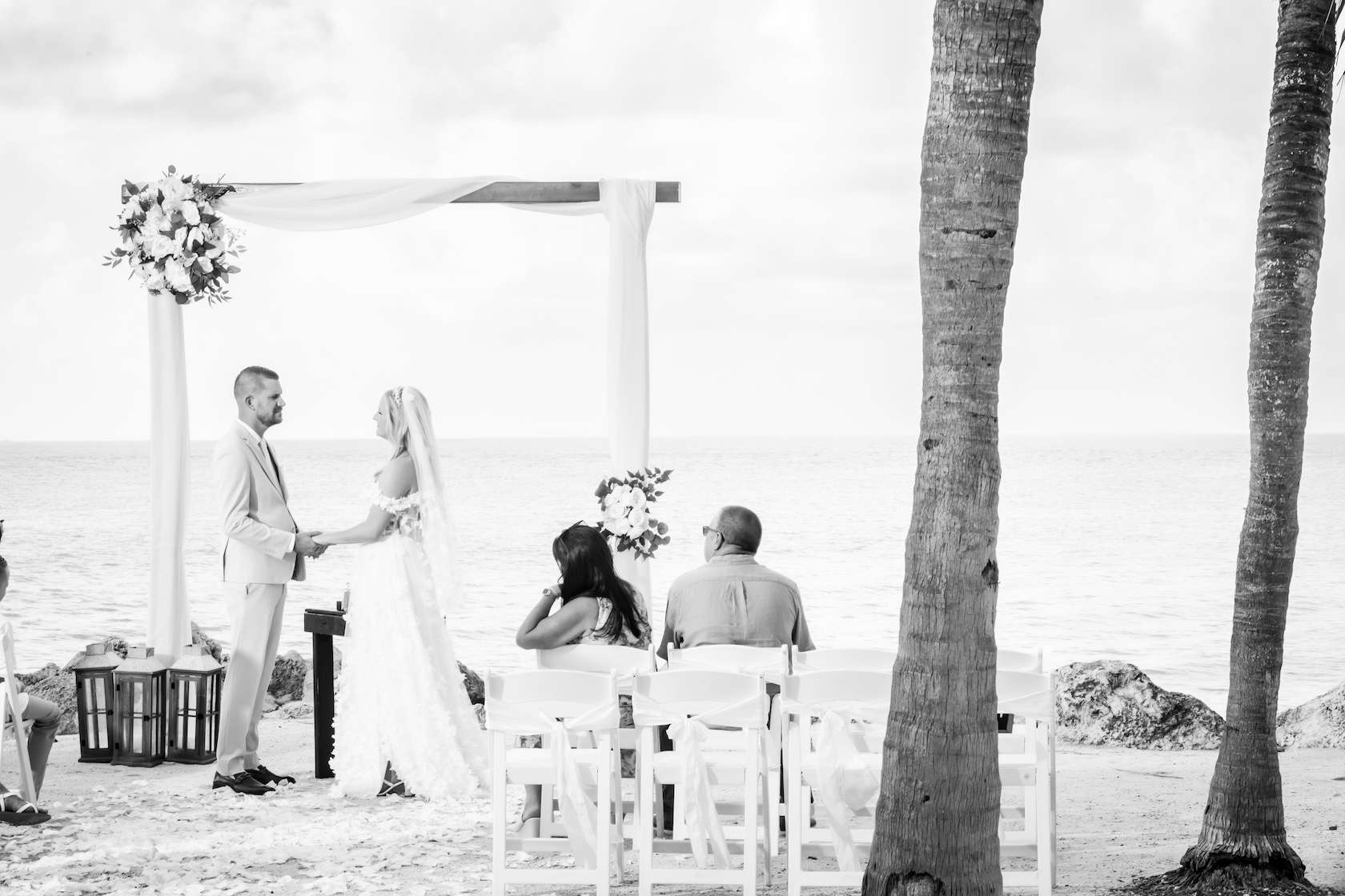 Marathon-Beach-Wedding-Private-Sunset-Ceremony Marathon-Beach-Wedding-Private-Sunset-Ceremony