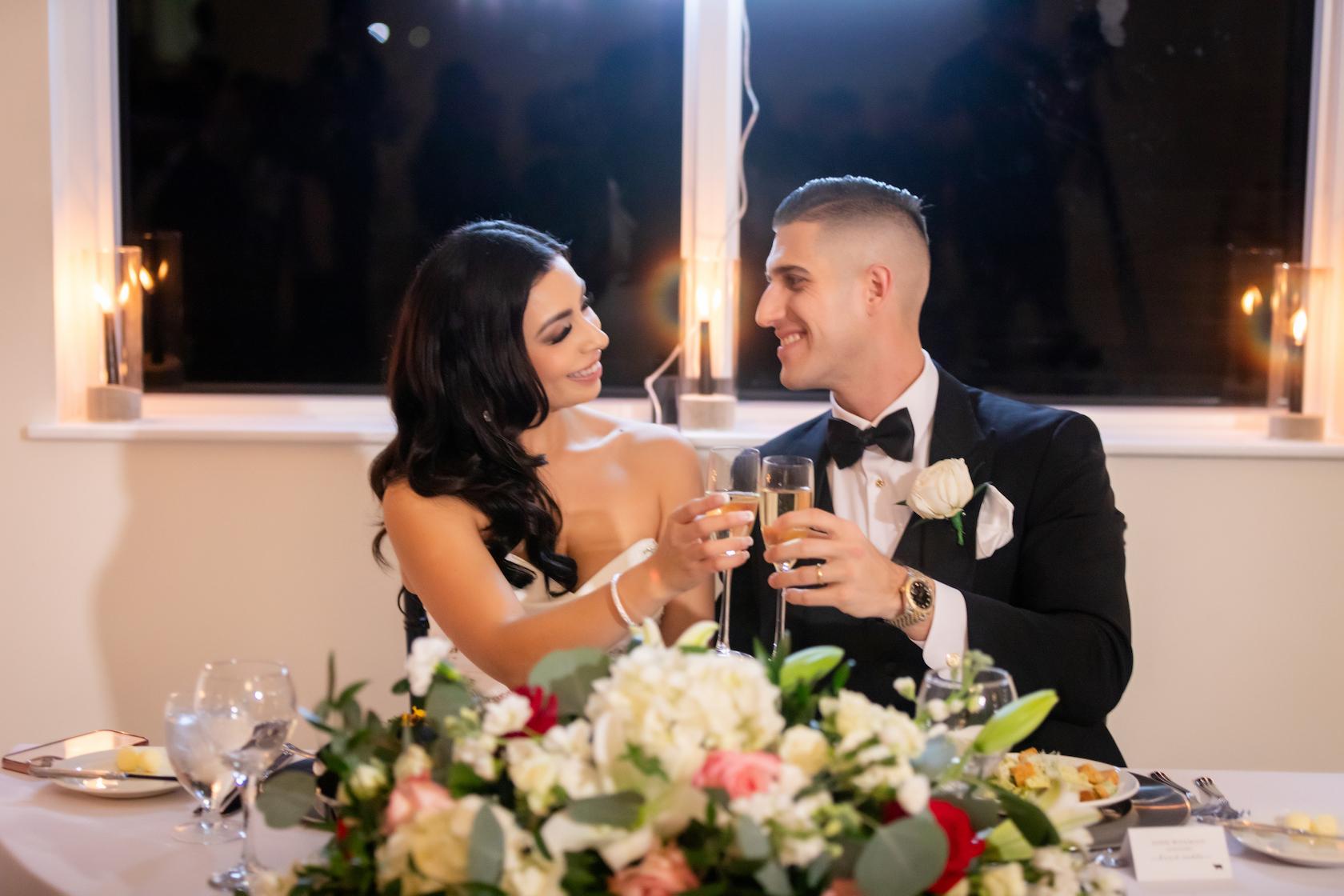Fort-Lauderdale-Beach-Wedding-at-Pelican-Grand-Wedding-Reception-bridal-toast Fort-Lauderdale-Beach-Wedding-at-Pelican-Grand-Wedding-Reception-bridal-toast