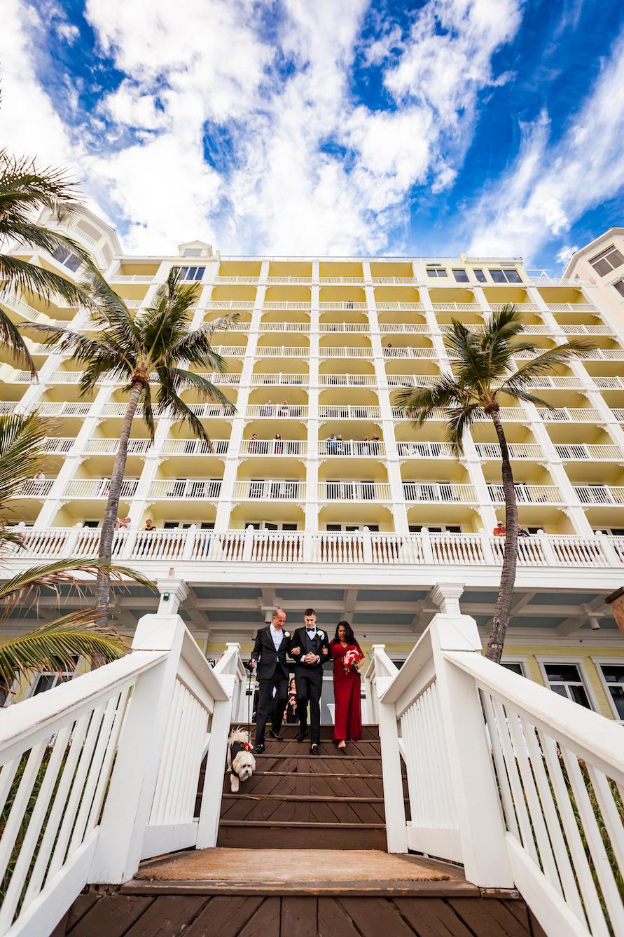 Fort-Lauderdale-Pelican-Grand-Beach-Wedding-Processional Fort-Lauderdale-Pelican-Grand-Beach-Wedding-Processional