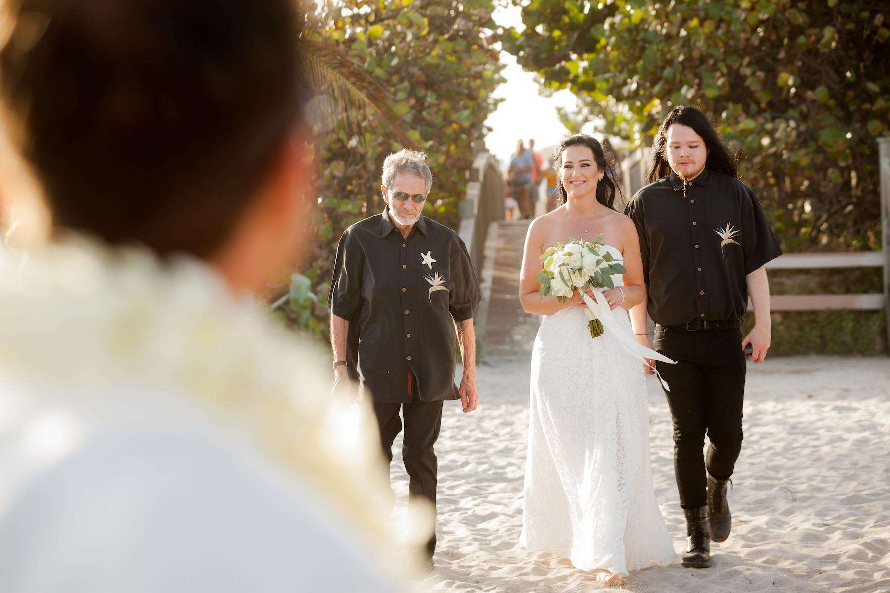Hollywood-Beach-Sunset-Beach-Wedding-Bridal-processioinal Hollywood-Beach-Sunset-Beach-Wedding-Bridal-processioinal